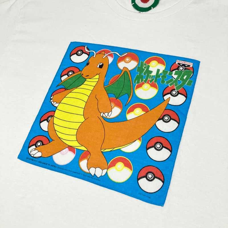 MKM ORIGINALハンカTシャツ・ 【ポケットモンスター・カイリュー