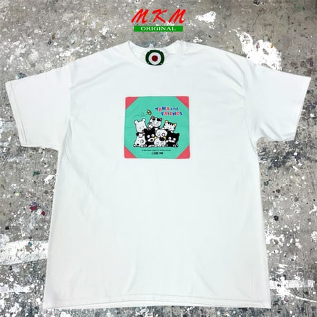 MKM ORIGINAL ハンカTシャツ【タマ&フレンズのハンカチ】