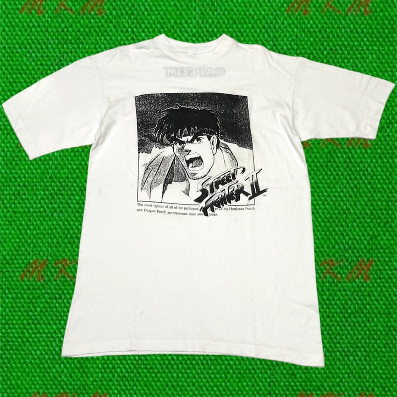 90s Street Fighter II リュウ・Tシャツ | MKM ORIGINAL