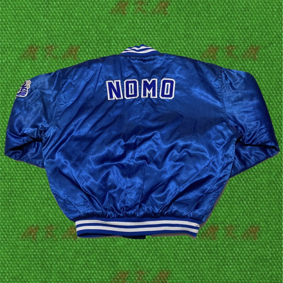 90s TOYOTA 野茂英雄 スタジャン 非売品 TOYOTA トヨタ 90s ヴィンテージ 野茂英雄 刺繍 スタジャン
