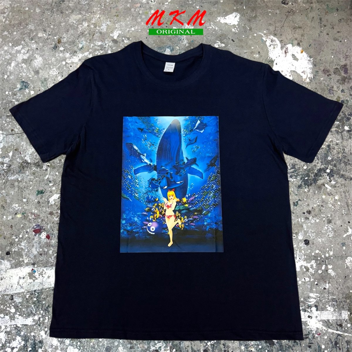 海物語 Tシャツ フリーサイズ マリンちゃん 三洋 DRESS×海物語 マリンちゃんTシャツ