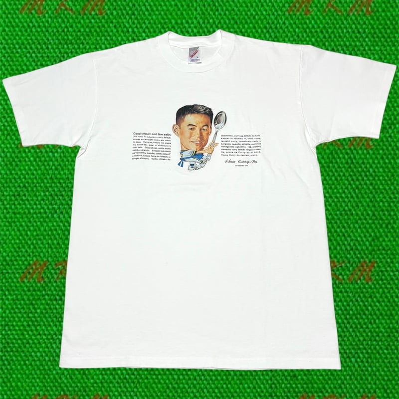 【激レア・美品】 イチロー ICHIRO ハウス カレー Tシャツ L 非売品 90s イチロー・Tシャツ | MKM ORIGINAL