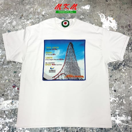 MKM ORIGINALハンカTシャツ【ナガシマスパーランド スチールドラゴンのハンカチ】