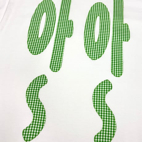 MKM ORIGINAL 【ミントグリーンギンガムチェックの아~ 아~Tシャツ】