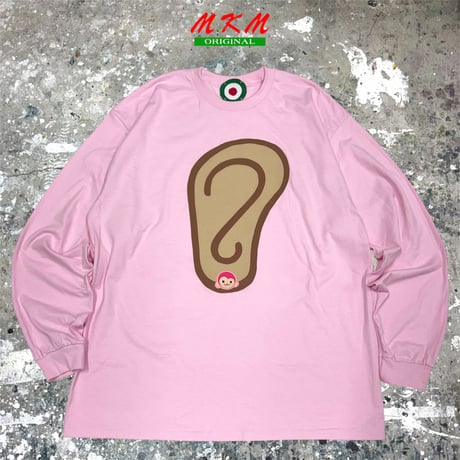 MKM ORIGINAL 耳ピロングTシャツ 【ピンキーモンキーのピアス】