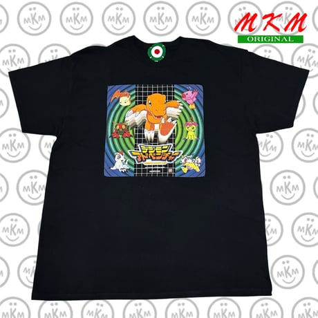 MKM ORIGINAL ハンカTシャツ【成長期メンバーのデジモン】