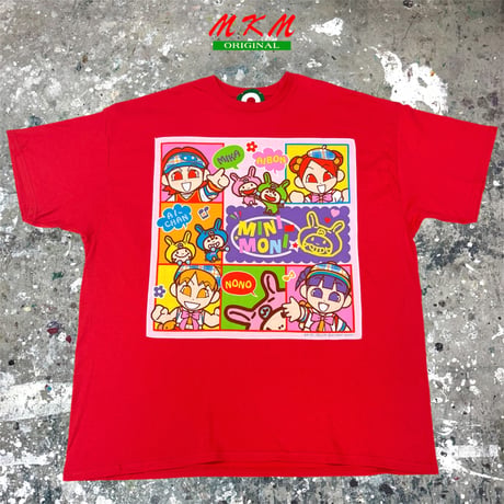 MKM ORIGINAL ハンカTシャツ【レッド・ミニモニ。】