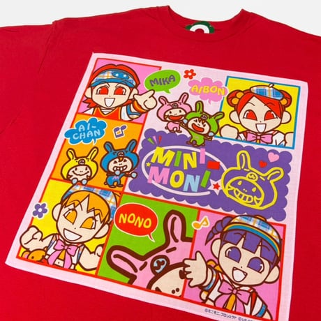MKM ORIGINAL ハンカTシャツ【レッド・ミニモニ。】