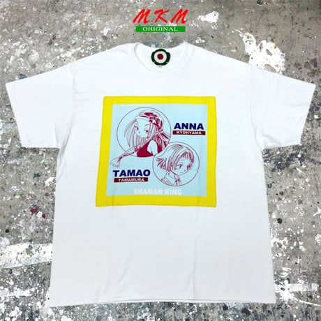 MKM ORIGINALハンカTシャツ【シャーマンキング・アンナ&たまお】