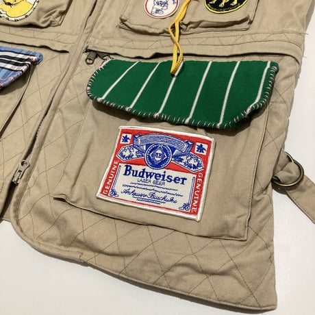 MKM ORIGINAL custom vest【キャミワンピ女性の視線の先】