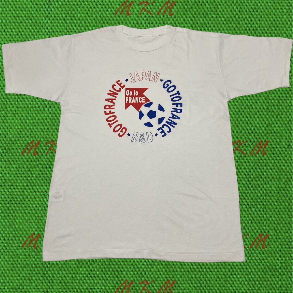 90s フランスW杯 記念Tシャツ | MKM ORIGINAL 90s フランスW杯 記念Tシャツ | MKM ORIGINAL