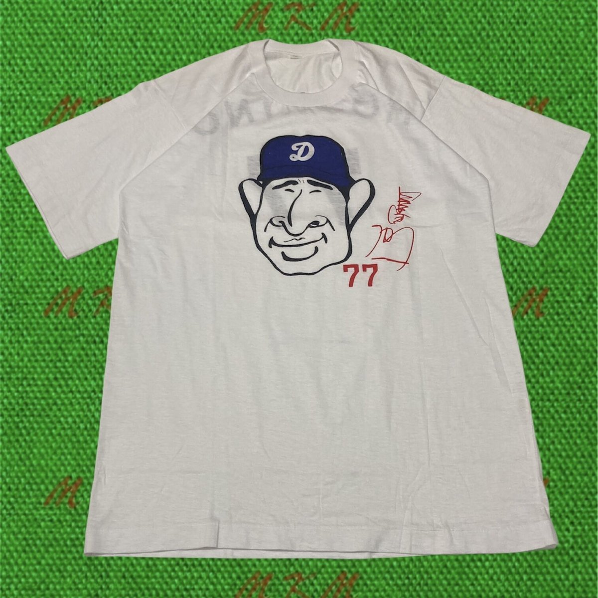80s中日ドラゴンズ・星野仙一監督Tシャツ | MKM ORIGINAL