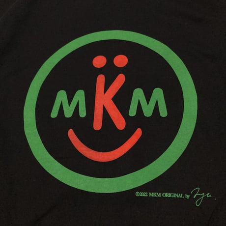 MKM ORIGINAL オリジナルトレーナー・黒のニコマンちゃん