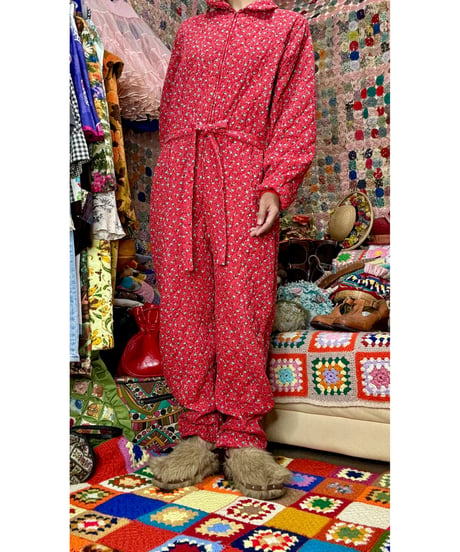 70-80s quilted jumpsuits