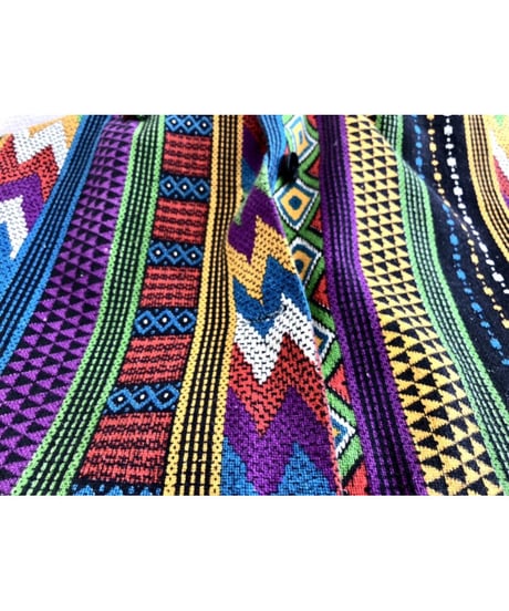 native pattern print maxi skirt