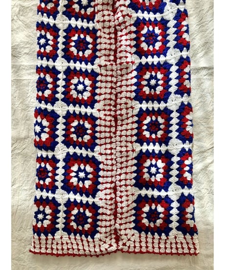 granny square skirt  tricolor