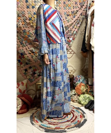 vintage patchwork vest