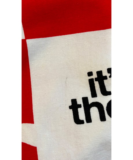 70s coca-cola print cotton pants