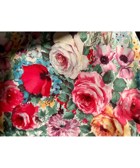 70s easy flower dress