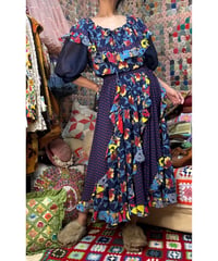 80s LACHINE flower dress