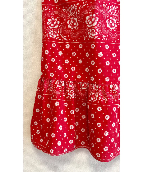 flower apron dress