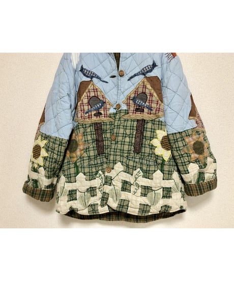 patchwork quilting jacket