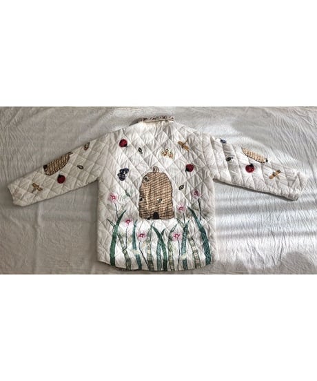 w.face patchwork quilting jacket