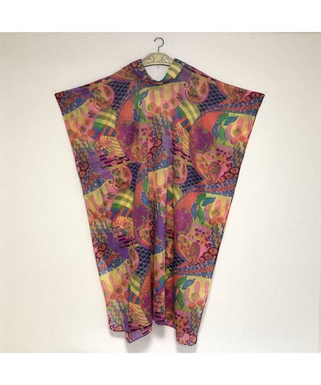 60's Joseph magnin psychedelic one-piece