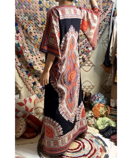 70's dashiki dress