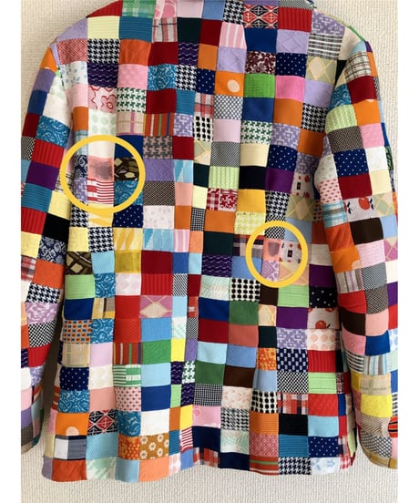 70's patchwork jacket