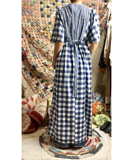70's plaid dress