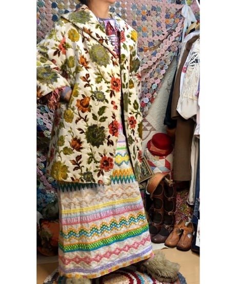 60s tapestry coat