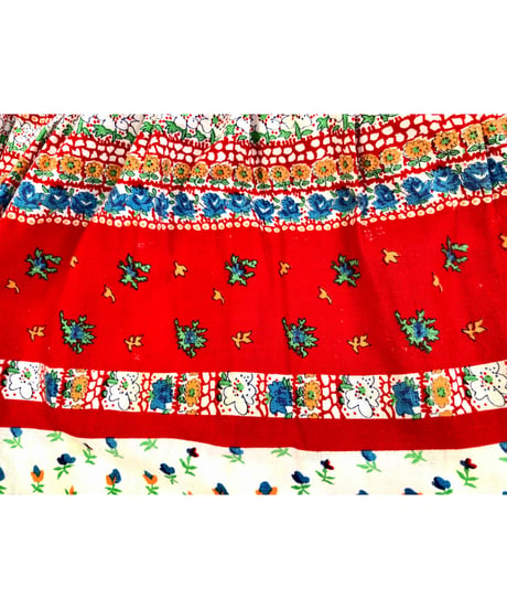 70s flower dress