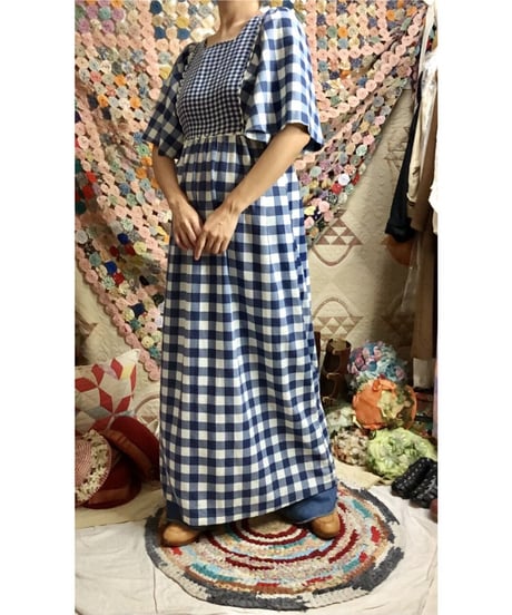 70's plaid dress