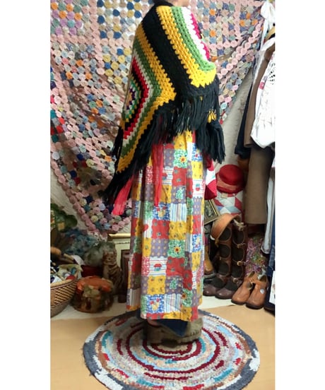 granny square shawl