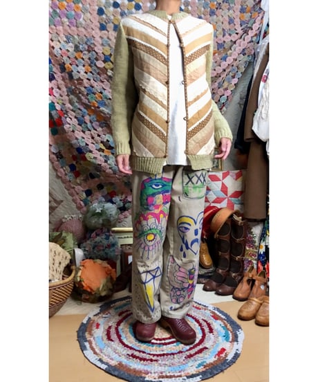 patchwork cardigan