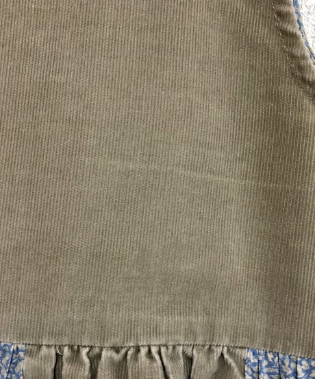 corduroy one-piece