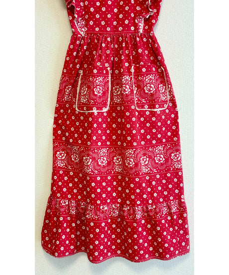flower apron dress