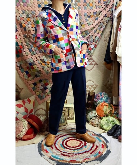 70's patchwork jacket