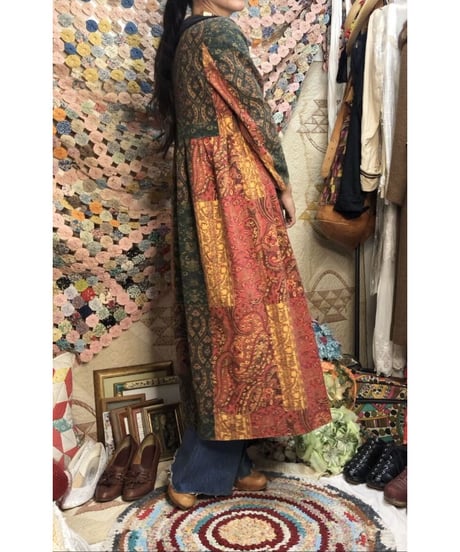 paisley cotton one-piece