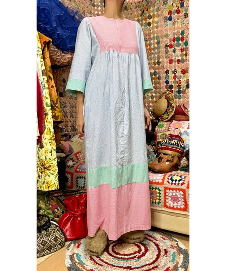 pinstripe easy dress