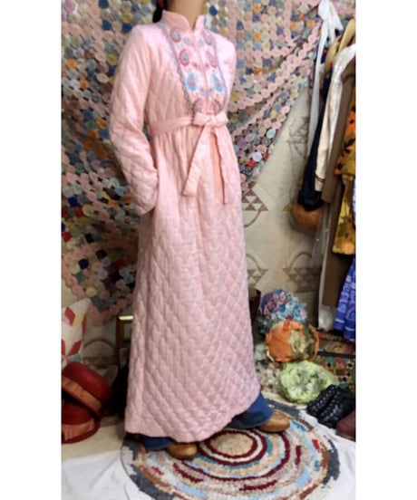 embroidered quilting dress