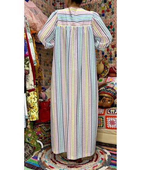 stripe easy dress