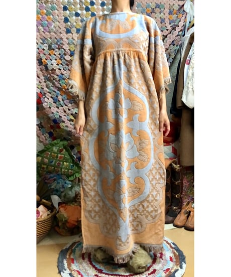 70s pile dress