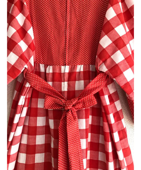 70's plaid dress