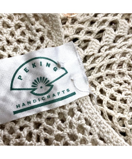 cotton crochet collar