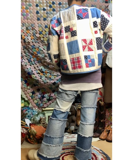 patchwork quilt jacket