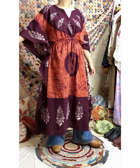 india batik dress