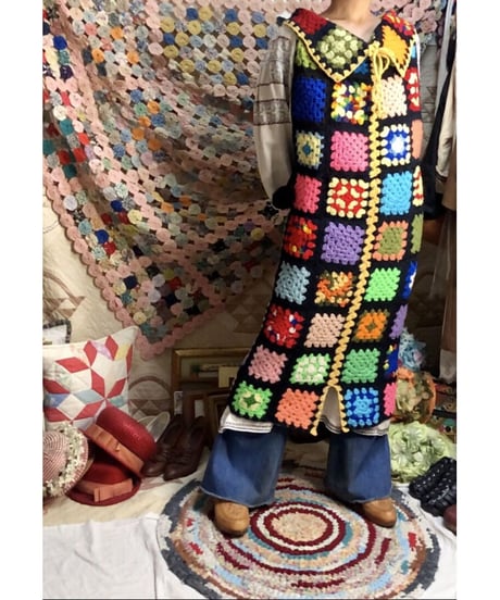granny square dress