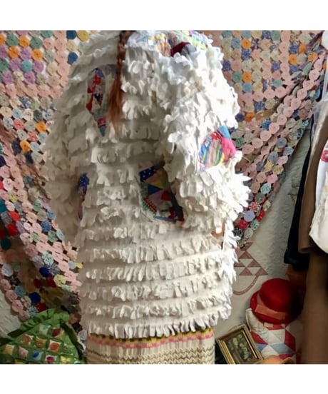 quilt patch fringe jacket